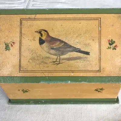 Vintage Box Original Painting