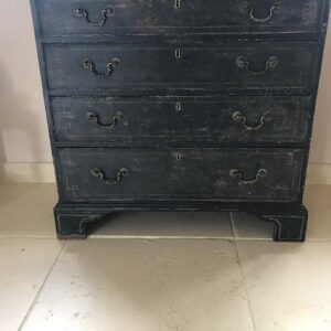 Georgian painted chest of drawers