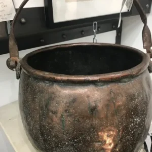 Copper cauldron