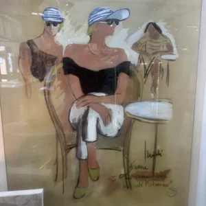 A poster by Isirdi, Girl with cap