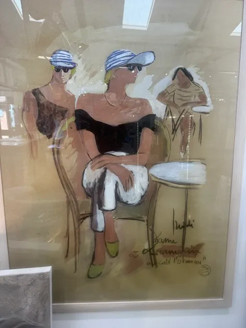 A poster by Isirdi, Girl with cap